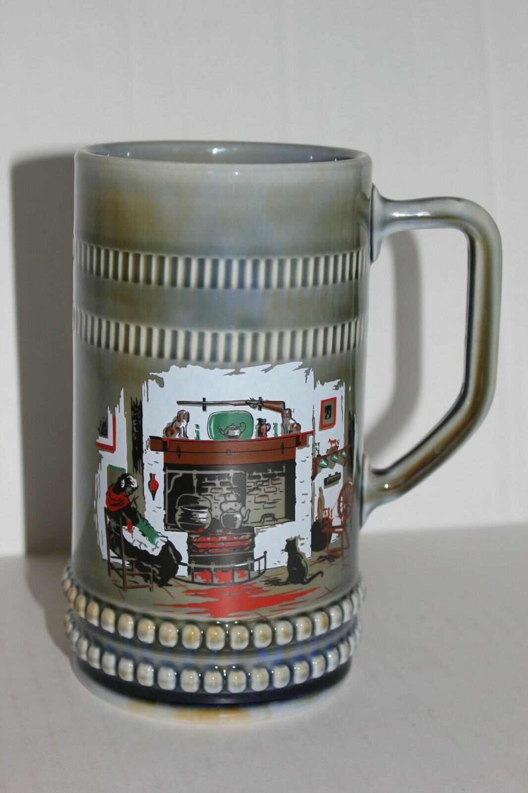 Vintage Wade Irish Porcelain Made In Ireland Stein Tankard Mug Irish Kitchen